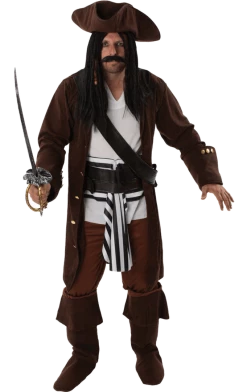 Orion Costumes Fairytales Mens Caribbean Pirate Costume