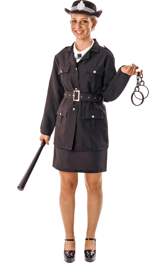 New 🌟 Orion Costumes Adult Police Lady Costume British / UK 🎉 1 Orion Costumes Adult Police Lady Costume British / UK