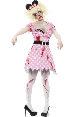 Smiffys Costumes Under ยฃ20 Ladies Zombie Mouse Costume