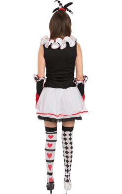 Orion Costumes Circus Ladies Harlequin Jester Costume