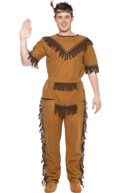 Smiffys Brave Indian Costume American / USA