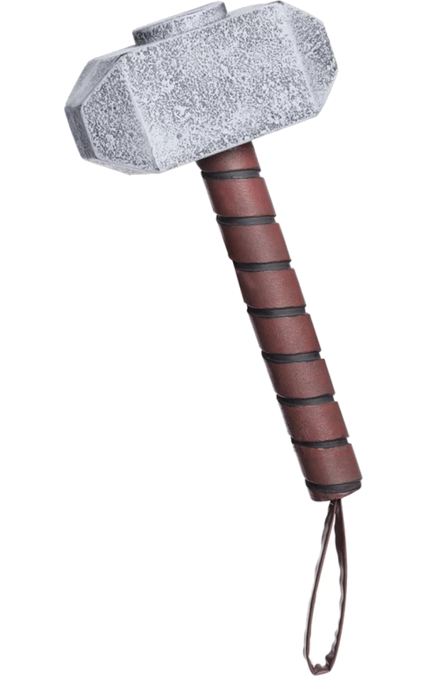 Cheap 🤩 Rubies Thor 🔨 Hammer Accessory Cosplay & Comic Con 🎉 1 Rubies Thor Hammer Accessory Cosplay & Comic Con