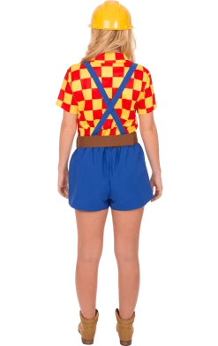 Orion Costumes Womens Wendy Bob The Builder Costume British / UK
