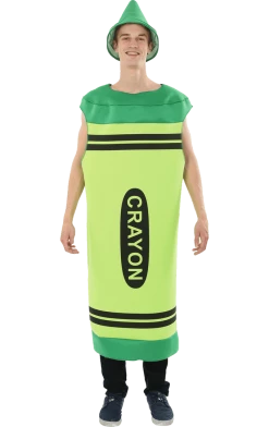 Orion Costumes Crayons Adult Green Crayon Costume