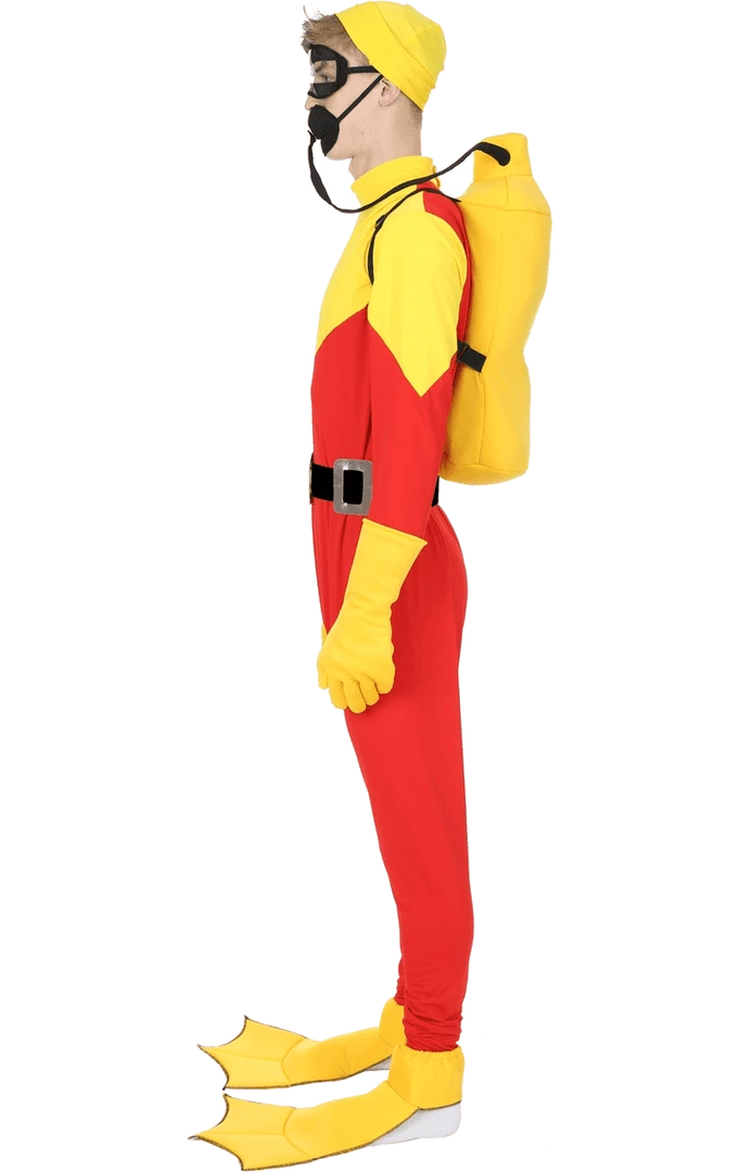 Flash Sale ✔️ Orion Costumes Adult Scuba Steve Film Costume 🤩 2 Orion Costumes Adult Scuba Steve Film Costume