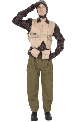 Orion Costumes Adult Mens WW2 Pilot Costume