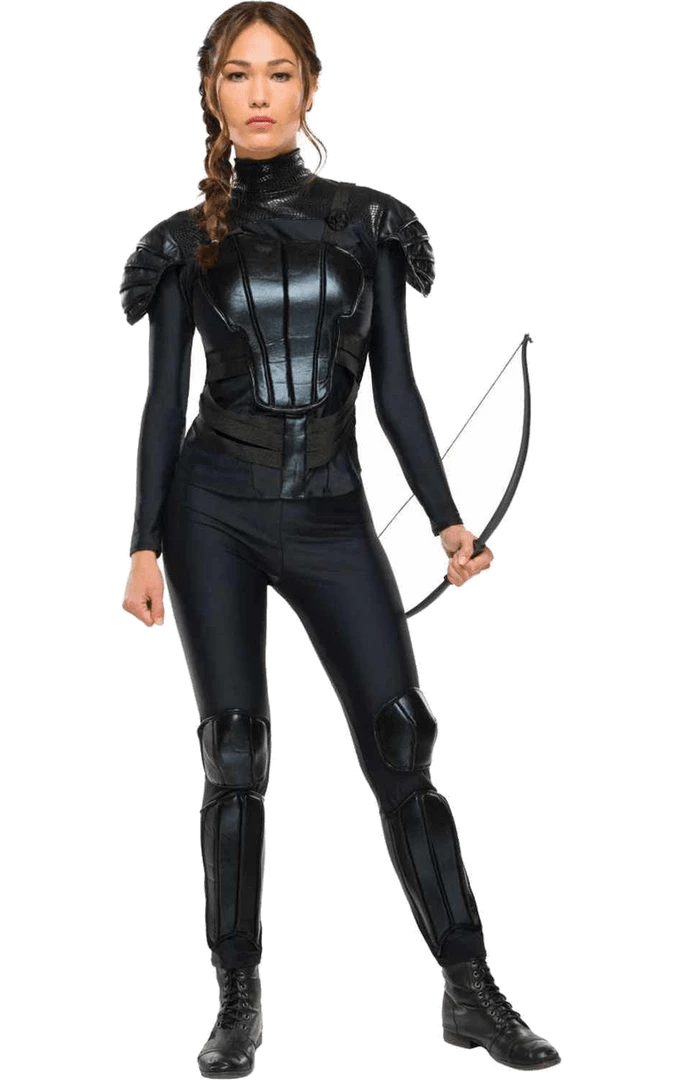 Hot Sale 💯 Rubies Hunger Games Katniss Everdeen Rebel Costume 👏 1 Rubies Hunger Games Katniss Everdeen Rebel Costume