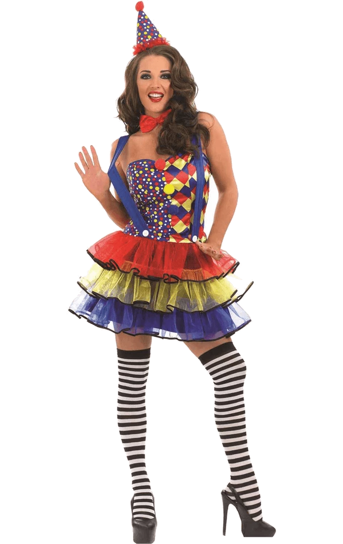 Cheapest ✔️ Fun Shack Circus 👩 Womens Sexy Clown Costume ❤️ 1 Fun Shack Circus Womens Sexy Clown Costume