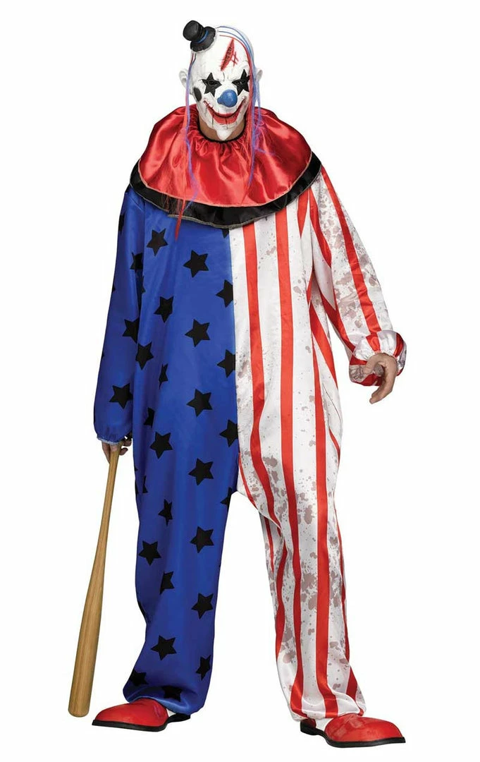 Best reviews of 👍 Palmer Circus Stars And Stripes Clown Costume 🎉 1 Palmer Circus Stars And Stripes Clown Costume