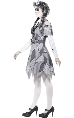 Smiffys Dolls Damaged Doll Halloween Costume