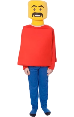 Body Republic Cartoons Mr Block Head - Kids Costume
