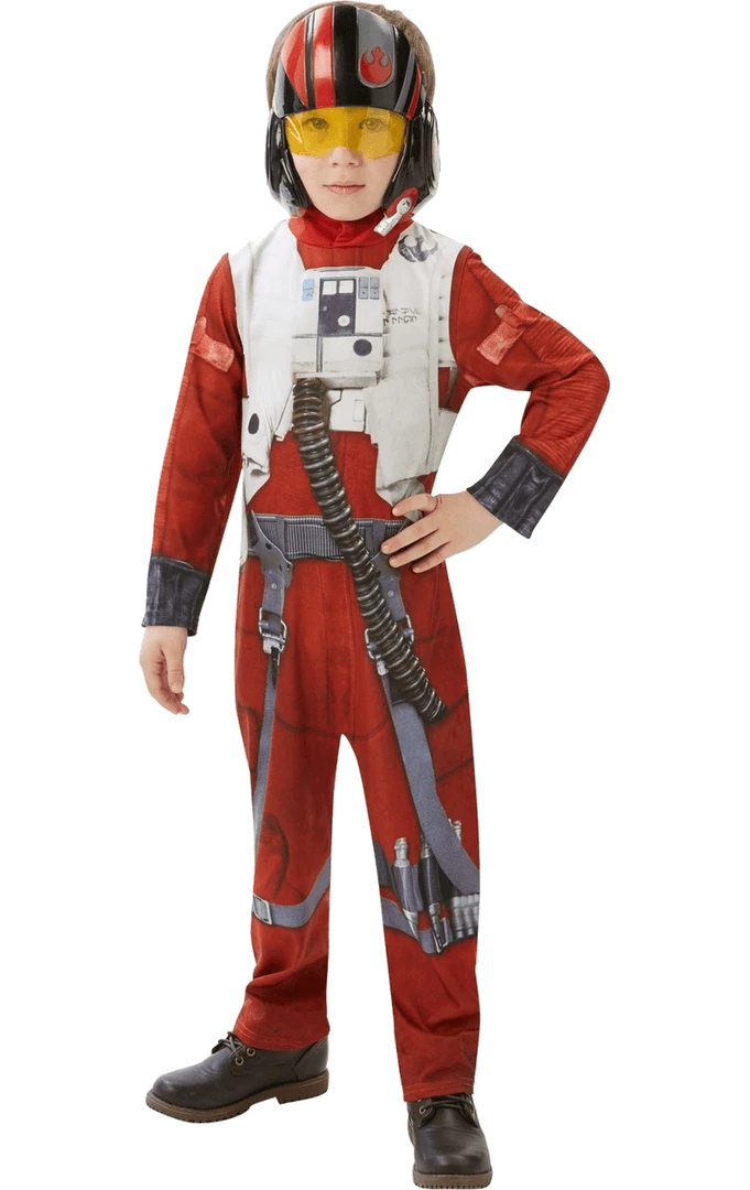 Outlet 🌟 Rubies Book Characters Kids Star Wars X Wing Pilot Costume ⌛ 1 Rubies Book Characters Kids Star Wars X Wing Pilot Costume