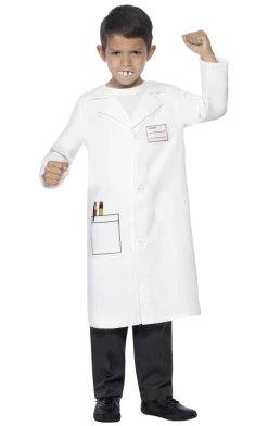 Smiffys Halloween Kids Demon Dentist Kit Costume