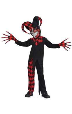 Amscan Kids Krazed Jester Costume