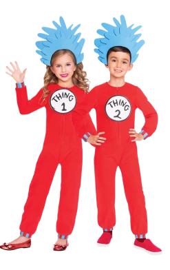 Amscan Kids Thing 1 & 2 Costume