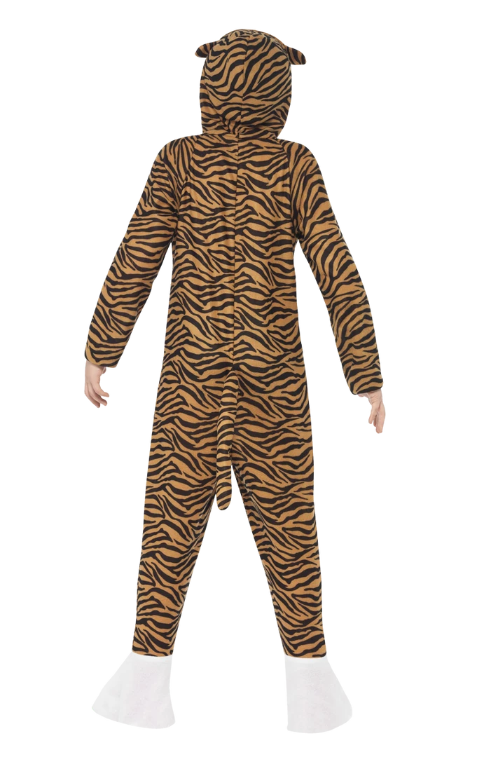 Cheapest 👍 Smiffys Kids Tiger Jumpsuit Costume Animals ✨ 3 Smiffys Kids Tiger Jumpsuit Costume Animals