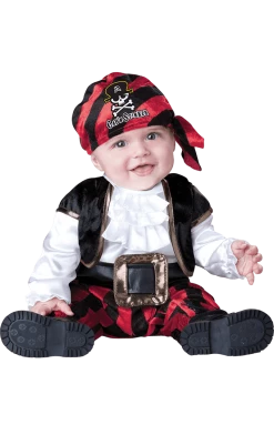 InCharacter Costumes Baby Captain Stinker Pirate Costume Book Characters
