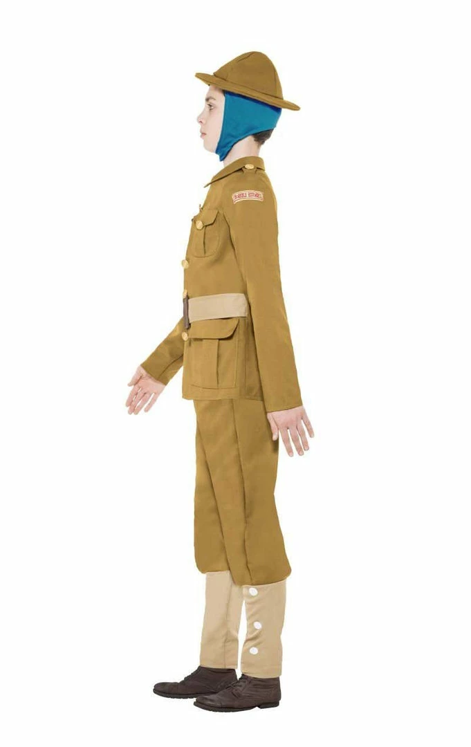 Flash Sale ✨ Smiffys Kids WW1 Soldier Army Costume Book Characters ⌛ 2 Smiffys Kids WW1 Soldier Army Costume Book Characters
