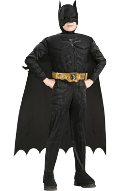 Rubies Kids Muscle Batman Costume Book Characters