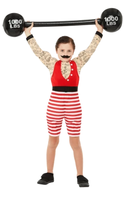Smiffys Circus Kids Strongman Costume