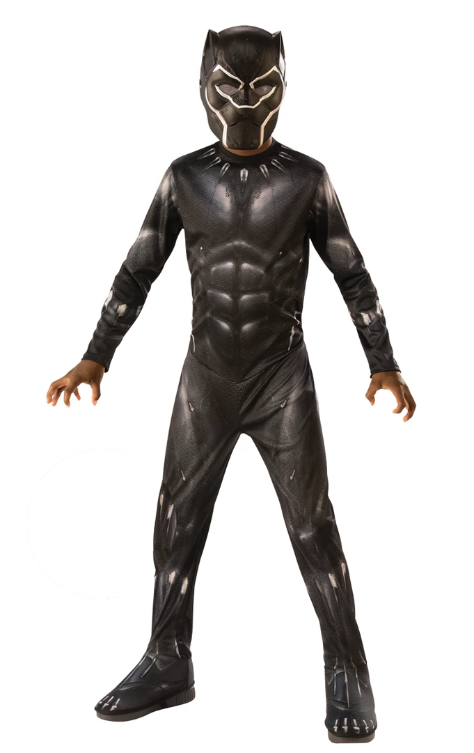 Best Sale ๐งจ Rubies Kids Black Panther Costume Cosplay & Comic Con ๐ 1 Rubies Kids Black Panther Costume Cosplay & Comic Con