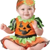 InCharacter Costumes Halloween Baby Pumpkin Princess Costume