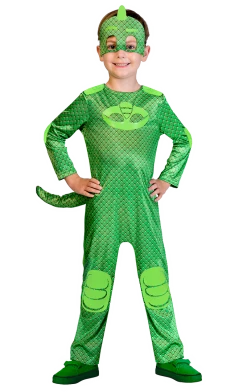 Amscan Kids PJ Facepieces Gekko Costume