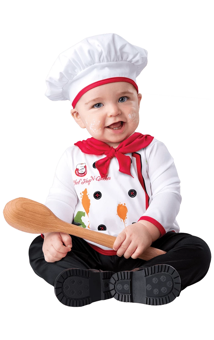 Discount 🌟 InCharacter Costumes Baby Chef Costume 💯 1 InCharacter Costumes Baby Chef Costume