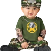 InCharacter Costumes Baby Sergeant Duty Costume Military