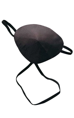 Rubies Pirate Silk Eyepatch Accessory Book Characters