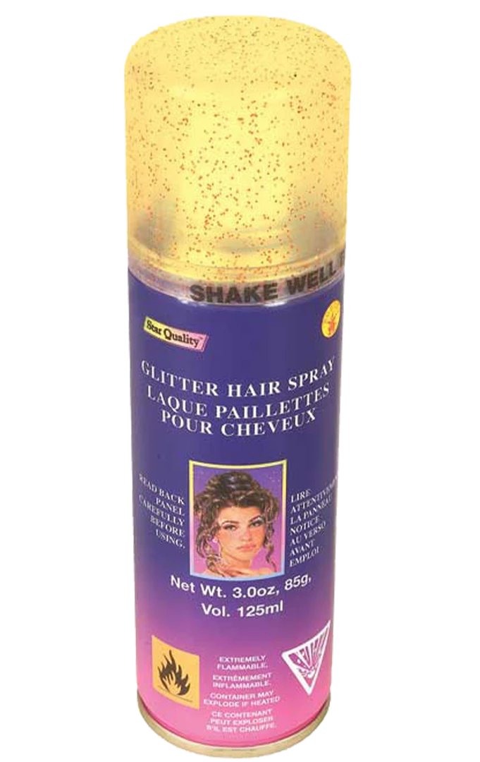 Hot Sale ✨ Rubies Gold Glitter Hairspray 🌟 1 Rubies Gold Glitter Hairspray