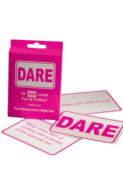 Generic Hen Night Dare Cards In Pink Accessory
