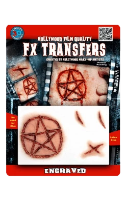 Tinsley Transfers Halloween Engraved 3D FX Transfers