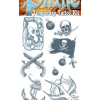 Tinsley Transfers Book Characters Pirate Tattoo Set Accessory