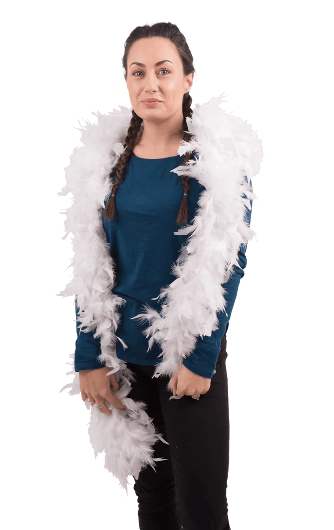 Flash Sale 🥰 Bristol Novelty Long White Feather Boa 😉 1 Bristol Novelty Long White Feather Boa