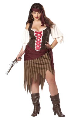 California Costumes Womens Plus Size Pirate Costume Book Characters