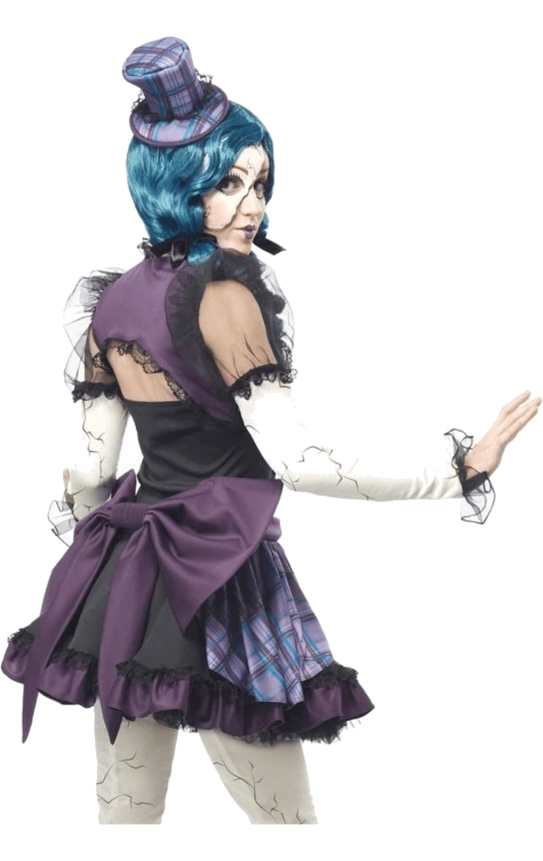 Coupon ✨ California Costumes Dolls 👩 Womens Broken Cracked Doll Costume 🎉 2 California Costumes Dolls Womens Broken Cracked Doll Costume