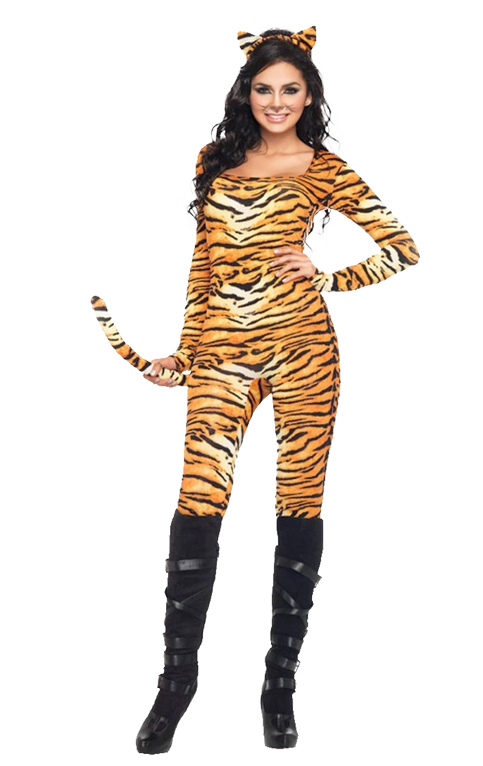 Outlet 🔥 Dreamgirl 👩 Womens Wild Tiger Costume 👏 1 Dreamgirl Womens Wild Tiger Costume