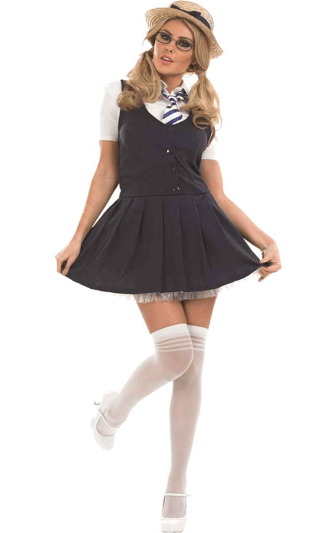 Cheap ✔️ Fun Shack 👩 Womens School Girl Costume Plus Size Costumes 👍 1 Fun Shack Womens School Girl Costume Plus Size Costumes