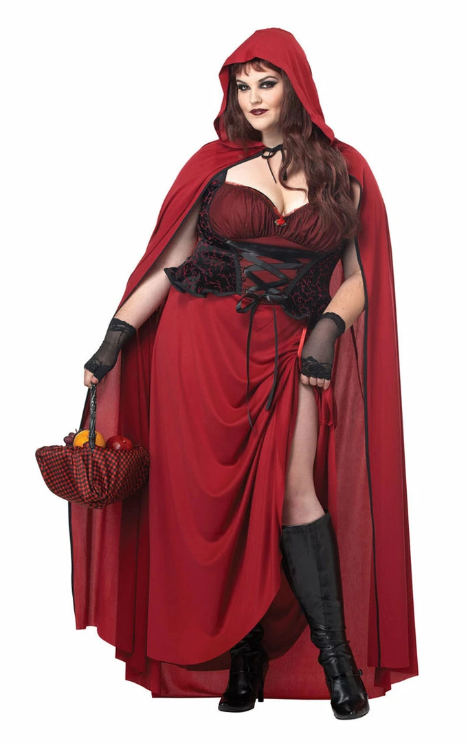 Top 10 🔔 California Costumes Plus Size Dark Red Riding Hood Costume Fairytales 🎉 1 California Costumes Plus Size Dark Red Riding Hood Costume Fairytales