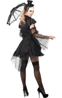 California Costumes Dolls Victorian Goth Doll Costume