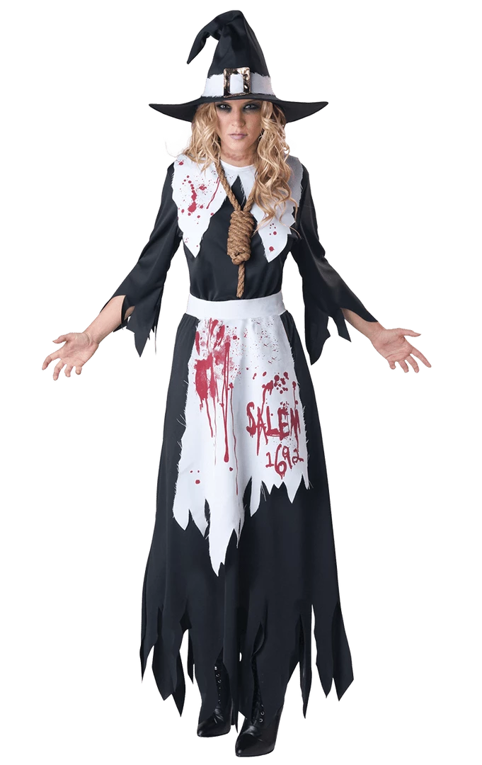 Best Sale 🤩 InCharacter Costumes 👩 Womens Salem Witch Trials Costume 🌟 1 InCharacter Costumes Womens Salem Witch Trials Costume