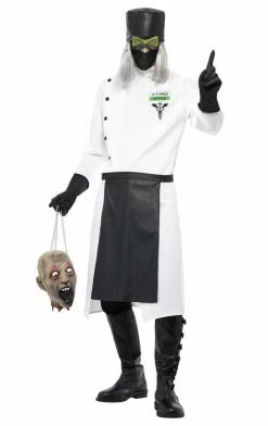 Smiffys Mens Evil Scientist D Ranged Costume