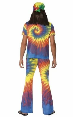 Smiffys 60s Tie Die Costume All Decades /Era Costumes