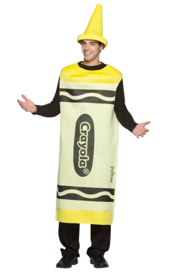 Generic Crayola Crayons Costume - Yellow