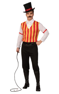 Bristol Novelty Mens Vintage Ringmaster Costume Circus
