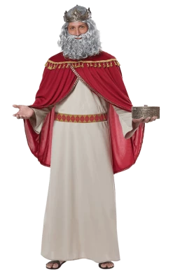 California Costumes Mens Melchior Three Wise Men Costume