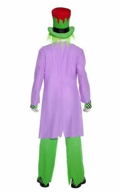 Smiffys Mens The Bad Mad Hatter Costume Alice In Wonderland