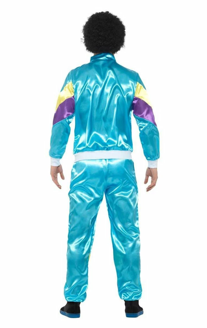 Buy 🎉 Smiffys Mens 80s Fashion Shellsuit Costume Novelty ⭐ 3 Smiffys Mens 80s Fashion Shellsuit Costume Novelty