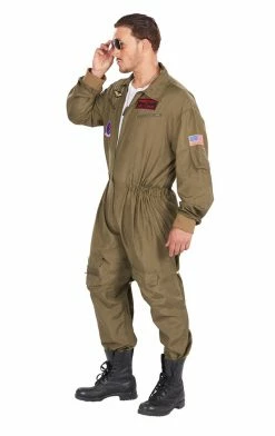 Orion Costumes Military Adult Fighter Pilot Aviator Costume